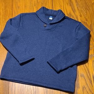 Old Navy Navy Blue Pullover Crewneck Sweater - Boy's Large